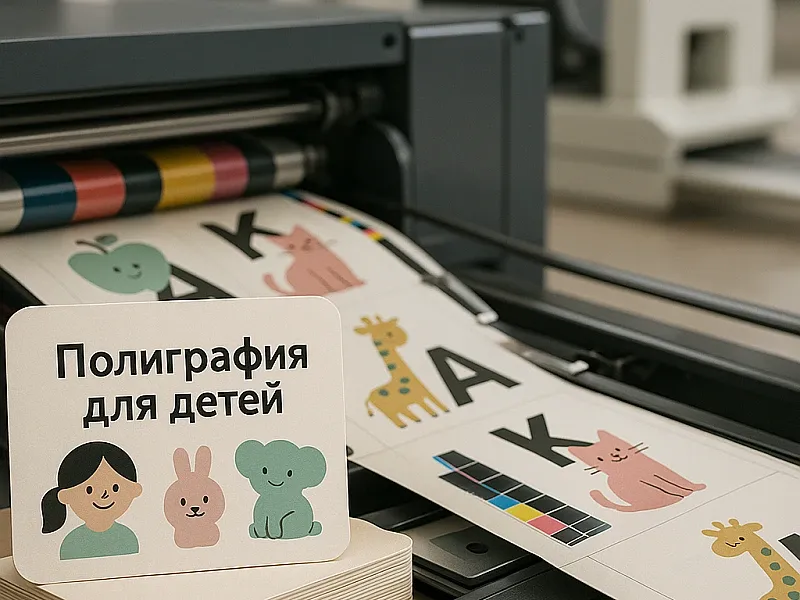 Полиграфия для детей дешево