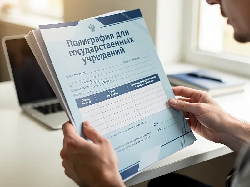 заказать Полиграфия для государственных учреждений