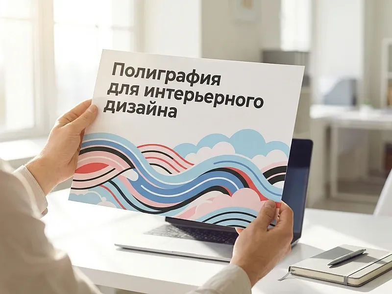 Полиграфия для интерьерного дизайна на заказ