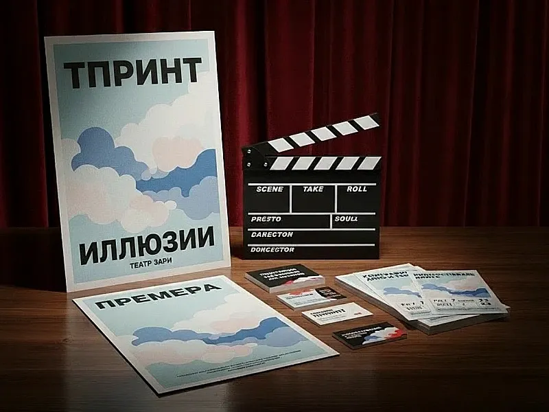 Полиграфия для кино и театров недорого