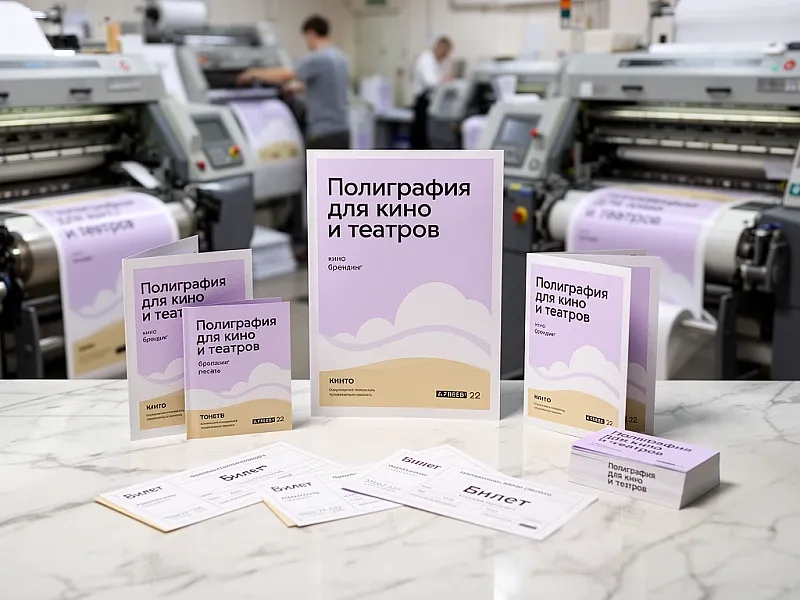 Полиграфия для кино и театров дешево