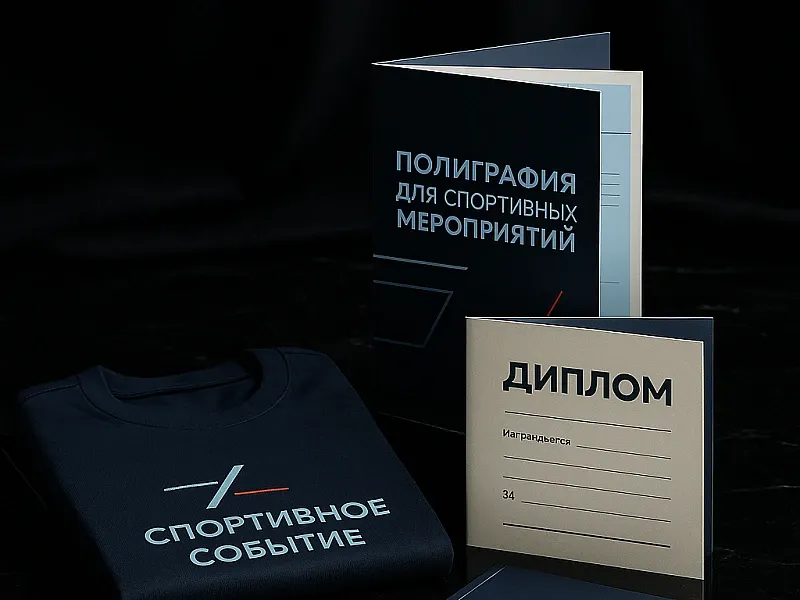 Полиграфия для спортивных мероприятий на заказ