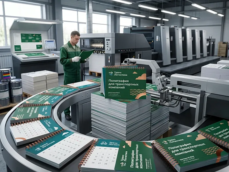 Полиграфия для транспортных компаний недорого