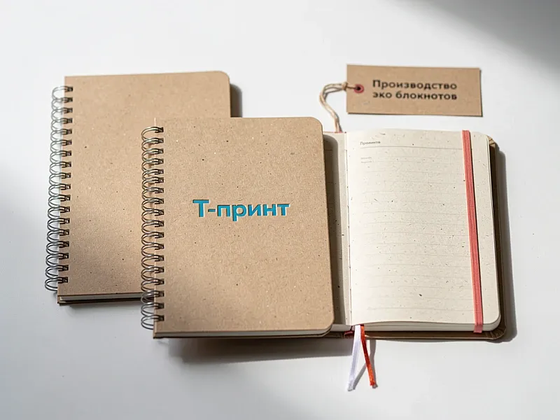 Производство эко блокнотов недорого