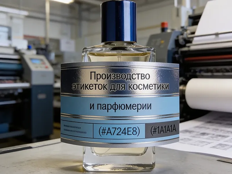 заказать Производство этикеток для косметики и парфюмерии
