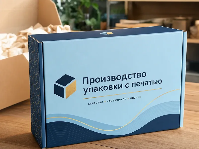 Производство упаковки с печатью дешево