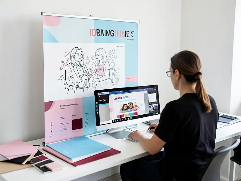 Разработка дизайн-макета для roll-up недорого