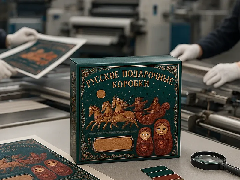 Русские подарочные коробки дешево