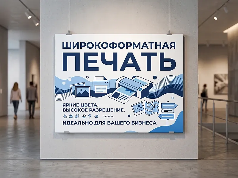 Широкоформатная печать недорого