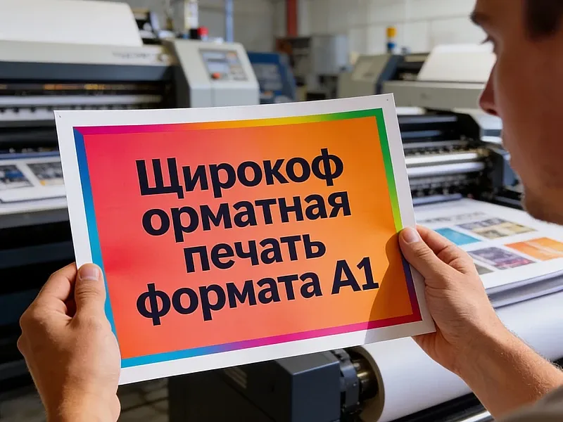 заказать Широкоформатная печать формата А1