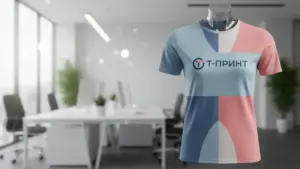 Срочная печать фото и логотипов на футболках в Москве