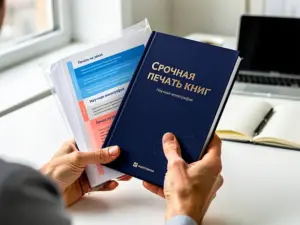 Срочная печать книг в Москве