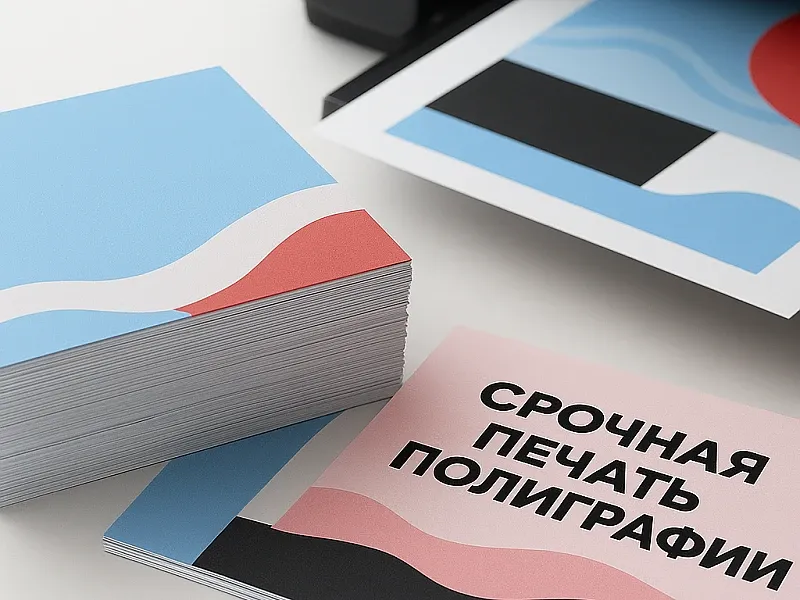 Срочная печать полиграфии на заказ