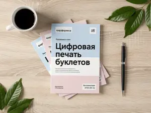 Цифровая печать буклетов в Москве