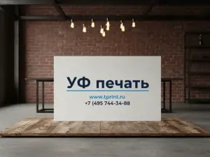 УФ интерьерная печать в Москве