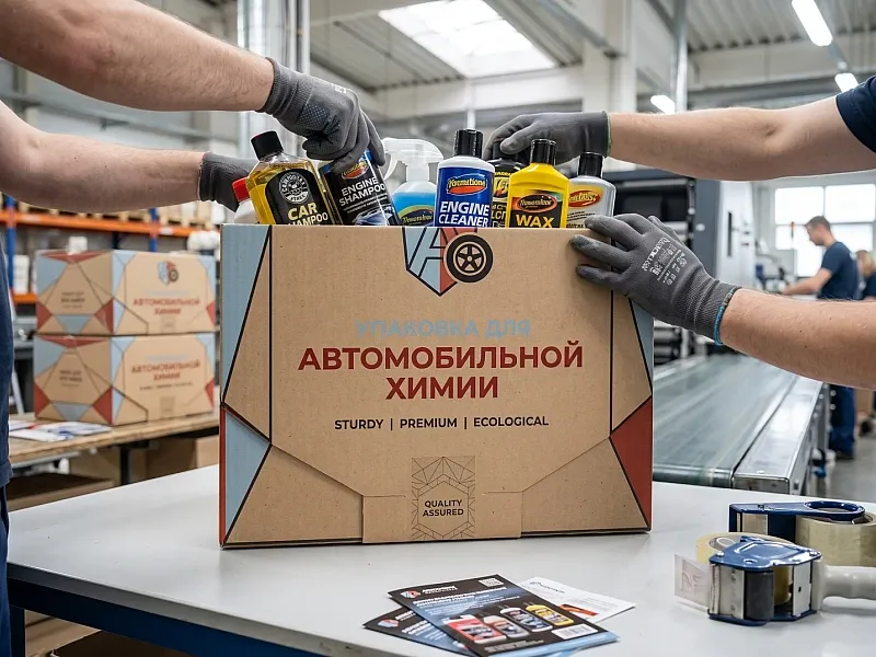 Упаковка для автомобильной химии дешево