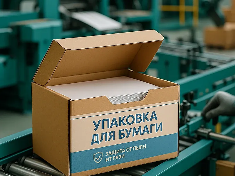 заказать Упаковка для бумаги