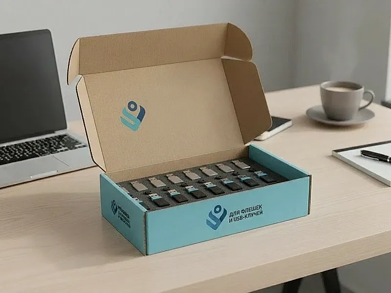 Упаковка для флешек и usb-ключей недорого