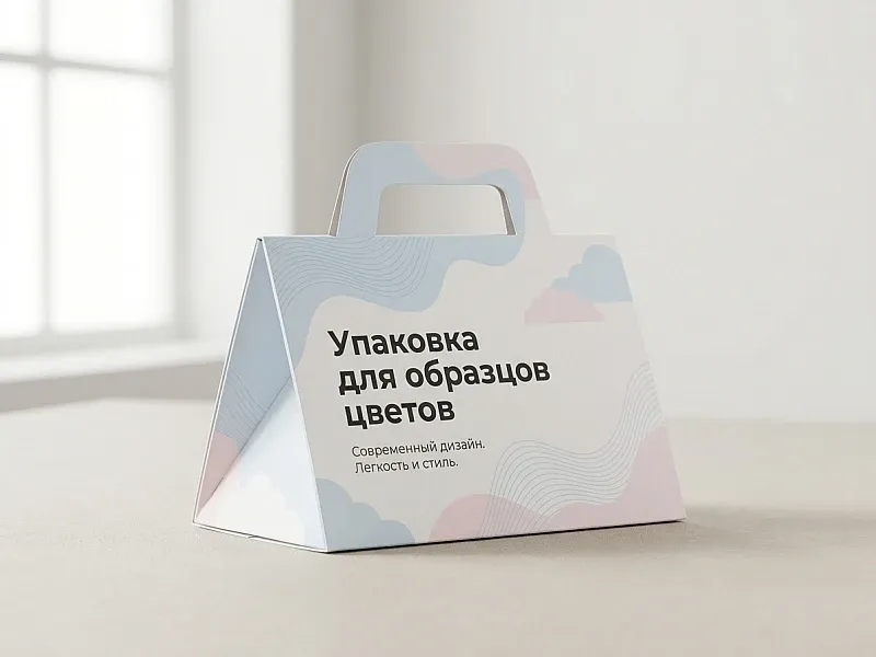 Упаковка для образцов цветов на заказ