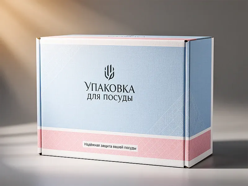 Упаковка для посуды на заказ