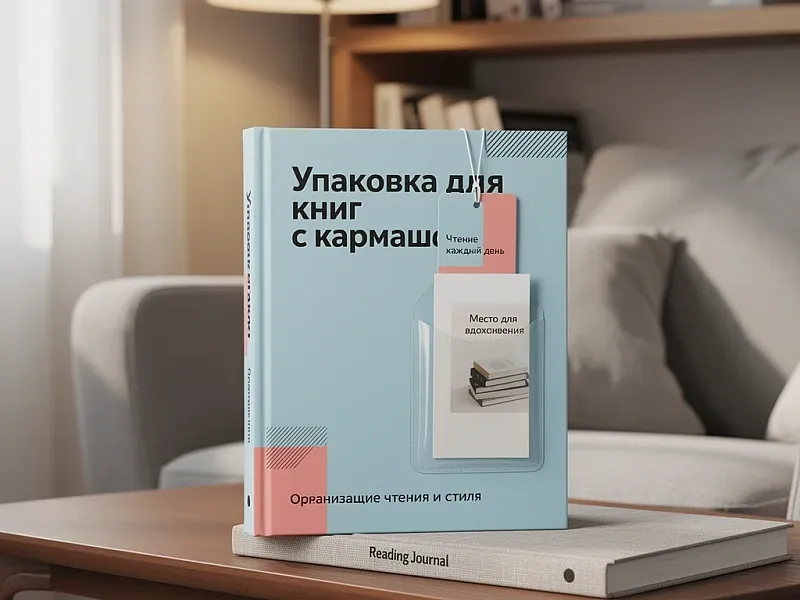 заказать Упаковка для книг с кармашком