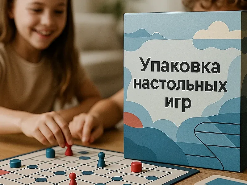 Упаковка настольных игр дешево