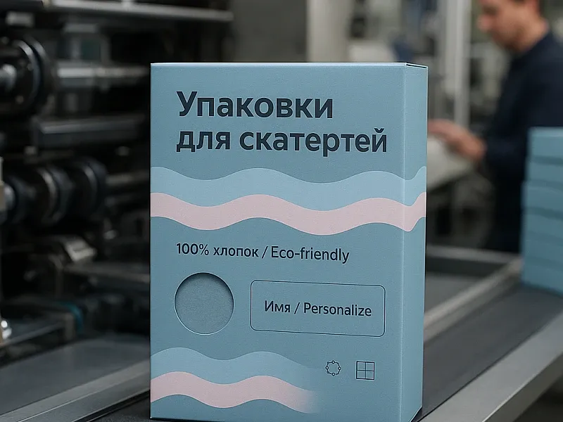 заказать Упаковки для скатертей