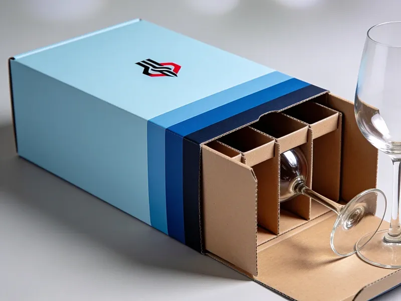 заказать Упаковочные коробки для бокалов вина