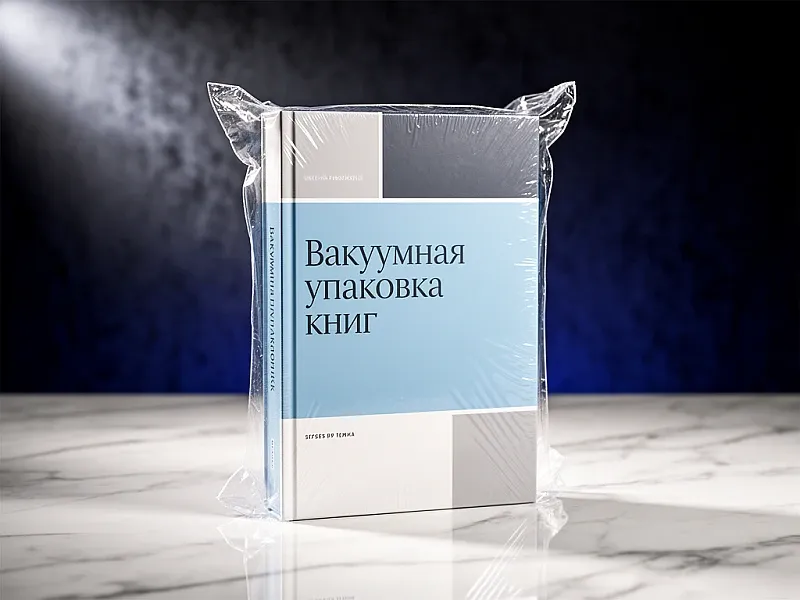Вакуумная упаковка книг на заказ
