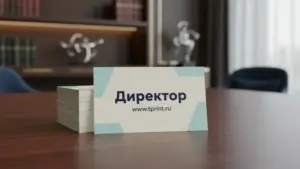 Визитки для директора в Москве