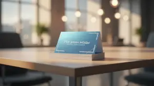 Визитки для магазина в Москве